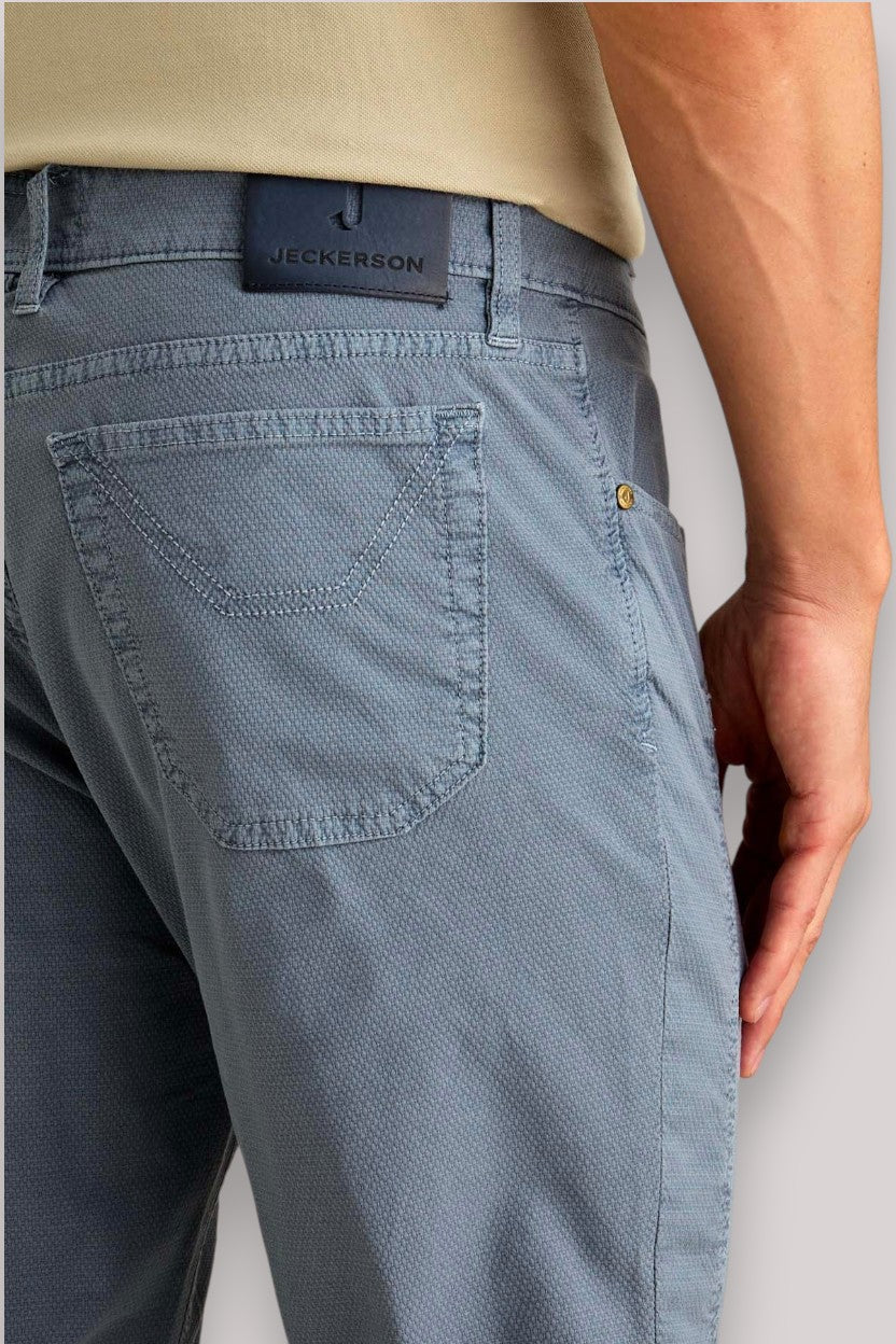 PANTALONE UOMO CON TOPPA BLU VELVET - Linassi