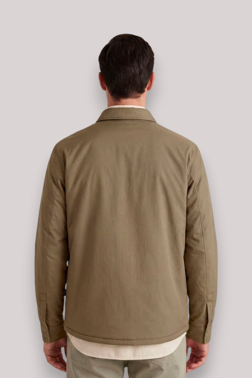 GIUBBINO UOMO STELLAN KHAKI BROWN - Linassi