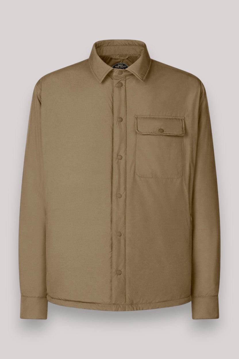 GIUBBINO UOMO STELLAN KHAKI BROWN - Linassi
