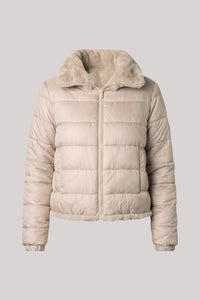 GIUBBINO DONNA JEON SHORE BEIGE - Linassi