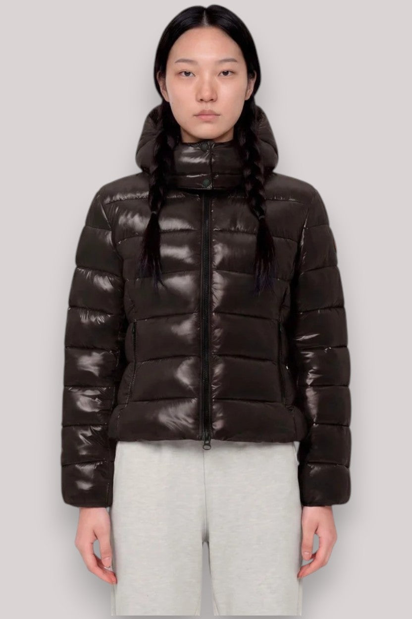 GIUBBINO DONNA COSMARY BROWN BLACK