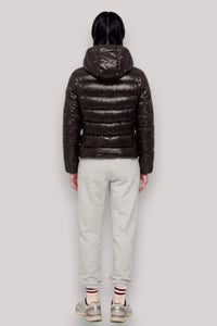 GIUBBINO DONNA COSMARY BROWN BLACK