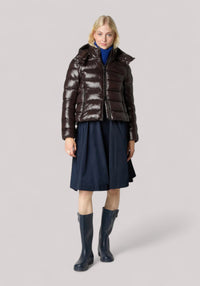 GIUBBINO DONNA COSMARY BROWN BLACK