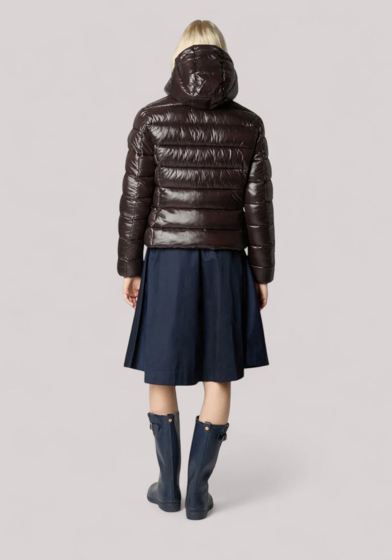 GIUBBINO DONNA COSMARY BROWN BLACK