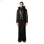 GIUBBINO DONNA CON CAPPUCCIO BLACK - D31470W COSMARY LUCK17 10000 - Linassi
