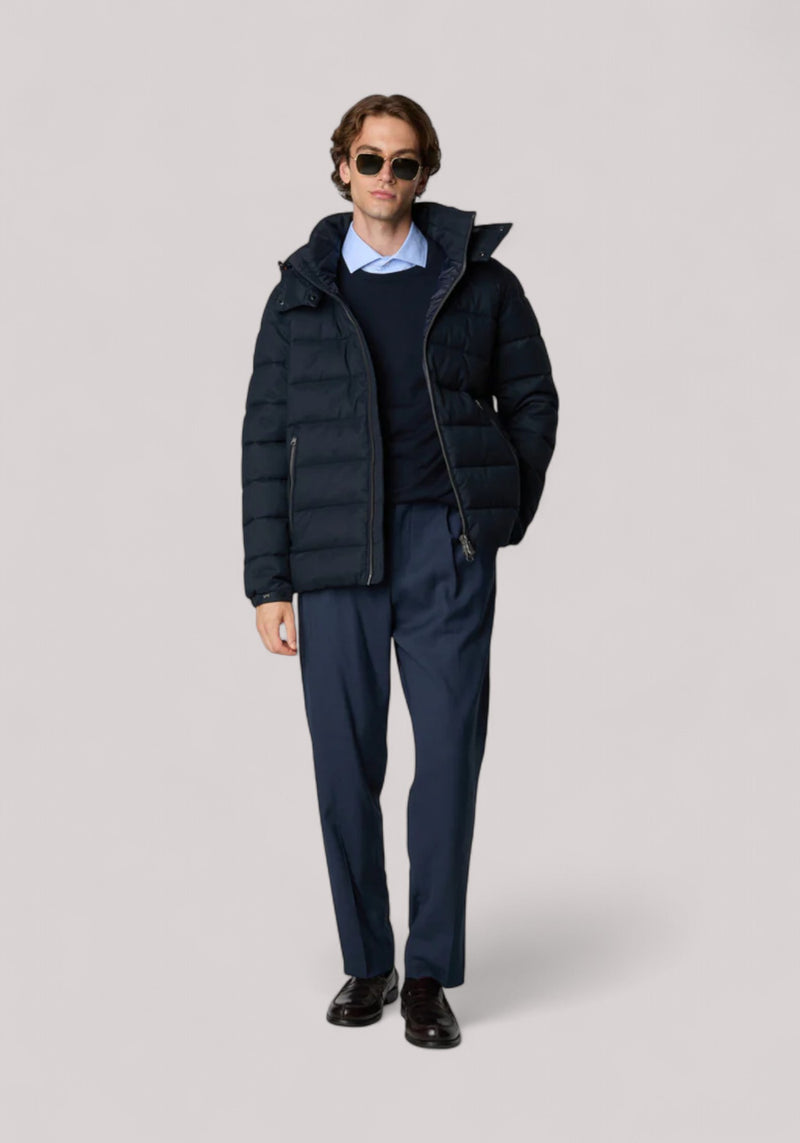 GIUBBINO UOMO CONSTANTIN  NAVY BLUE MELANGE