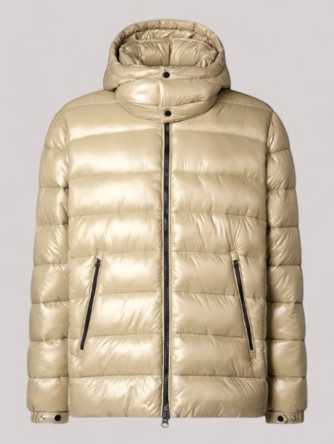 GIUBBINO UOMO PUFFER FLORIAN WOOD BEIGE