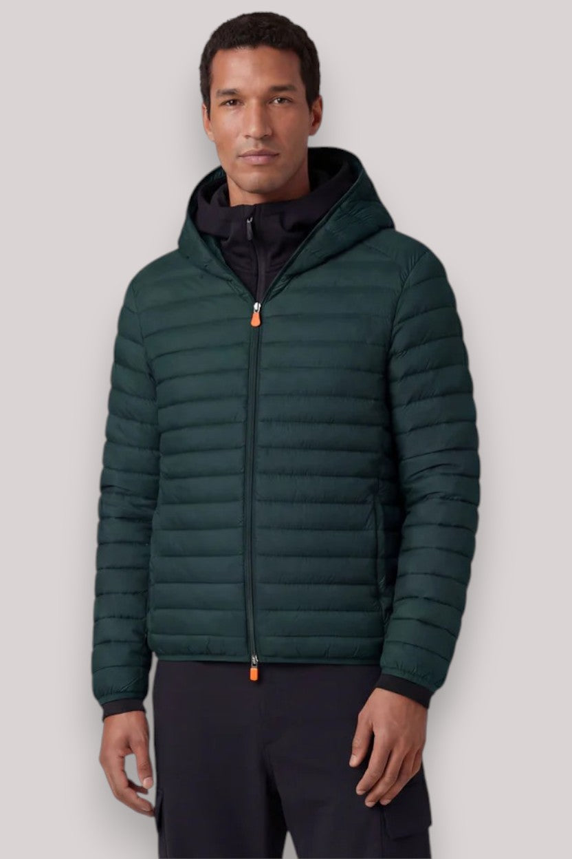 GIUBBINO UOMO DUNKAN SALAMADER GREEN - Linassi