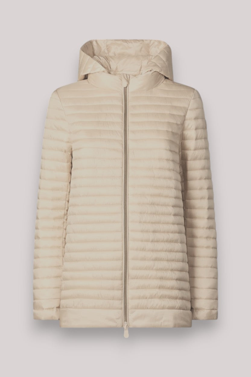 GIUBBINO DONNA ALIMA SAND BEIGE - Linassi