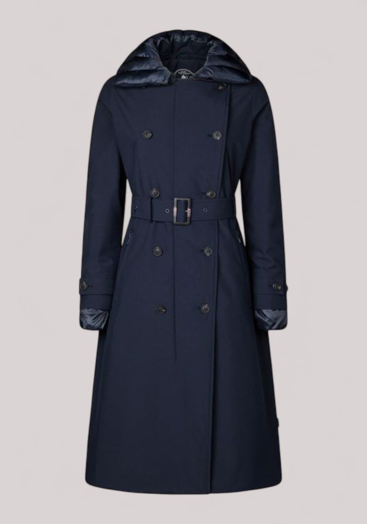 IMPERMEABILE DONNA GABRIELLE BLUE BLACK - Linassi