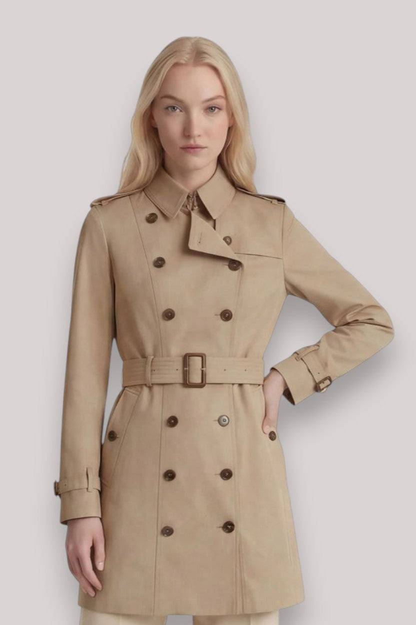 IMPERMEABILE DONNA STARDUST BEIGE - Linassi