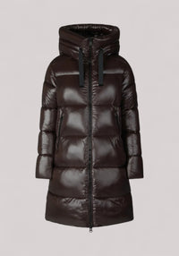 GIACCONE DONNA ISABEL BROWN BLACK
