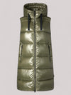 GILET DONNA PUFFER IRIA LAUREL GREEN