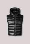 GILET DONNA PUFFER CROPPED ROMINA NERO