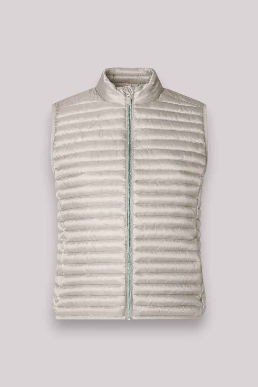 GILET DONNA ARABELLA SAND BEIGE - Linassi