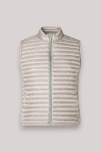 GILET DONNA ARABELLA SAND BEIGE - Linassi