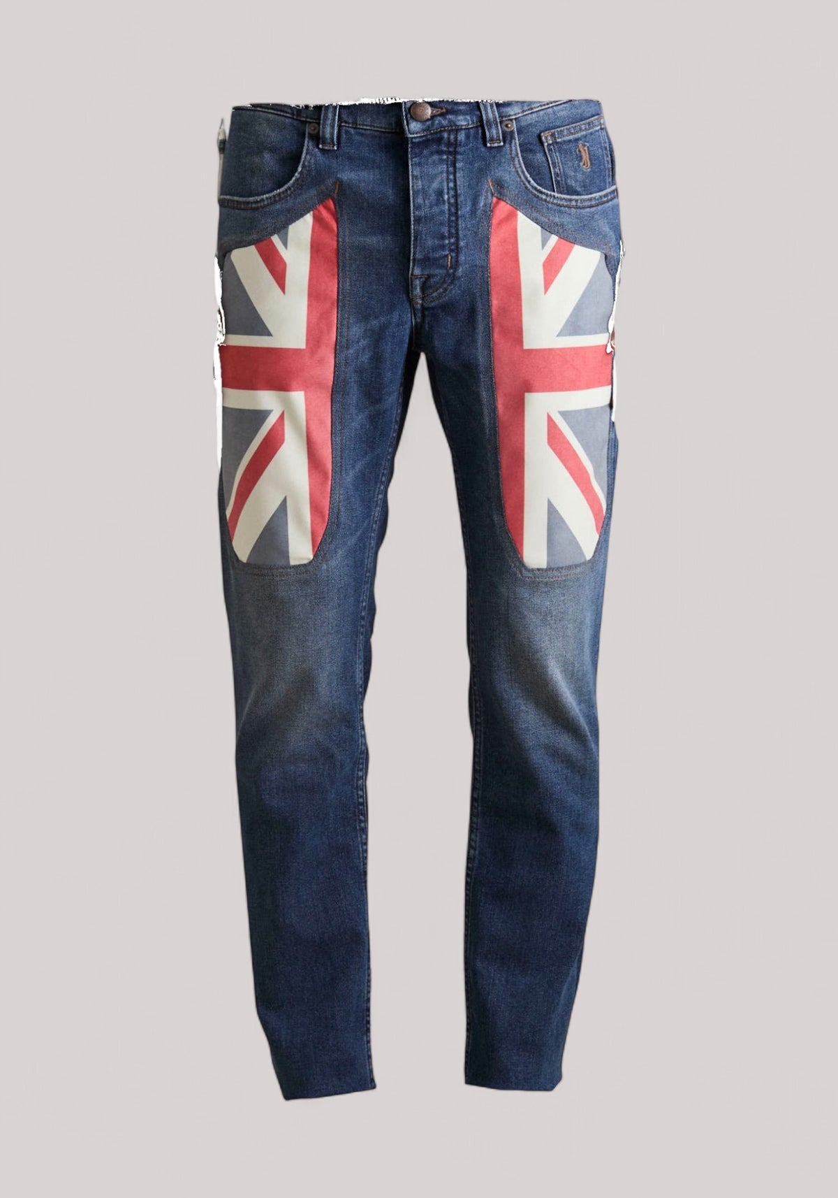 JEANS UOMO BLU SCURO TOPPA ALCANTARRA UK - Linassi