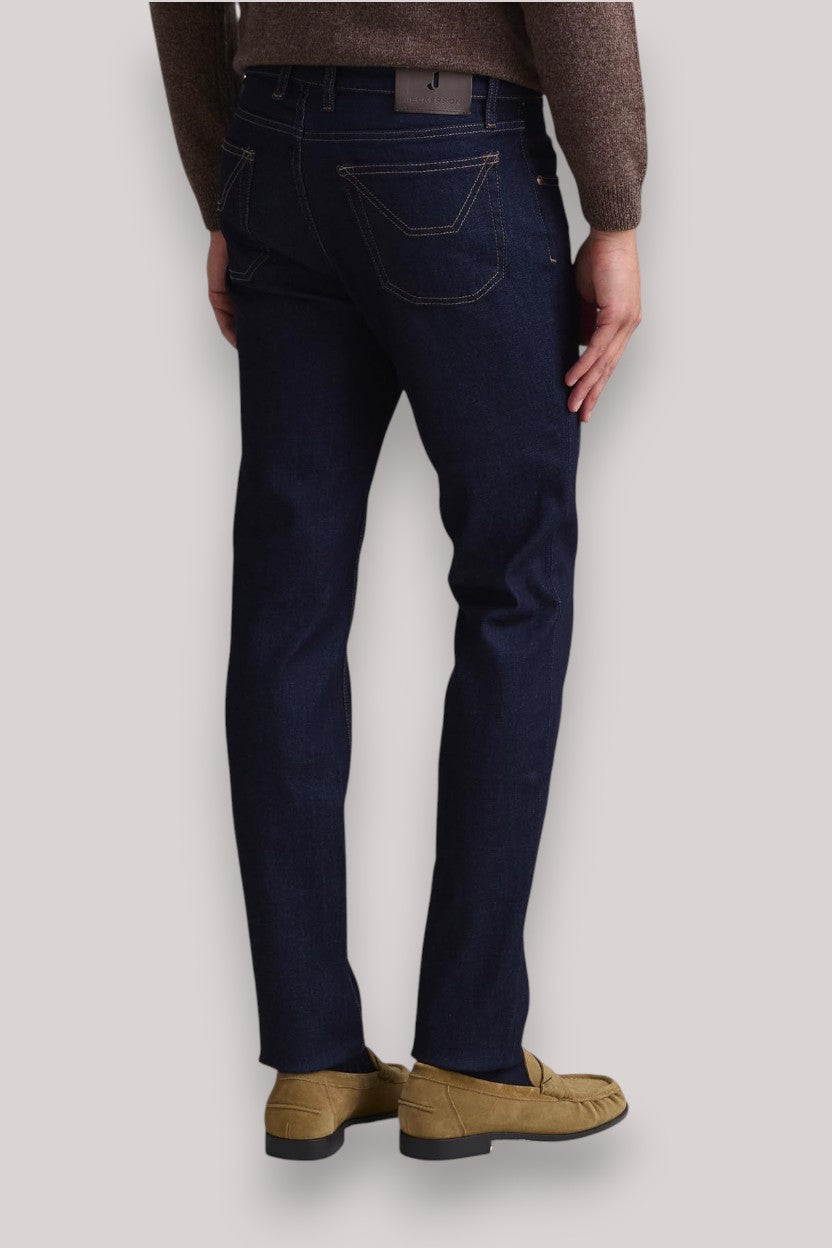 JEANS UOMO CON TOPPA BLU WASHED - Linassi