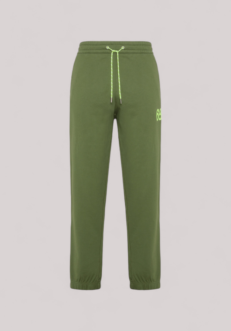 PANTALONE UOMO IN FELPA VERDE SCURO - Linassi