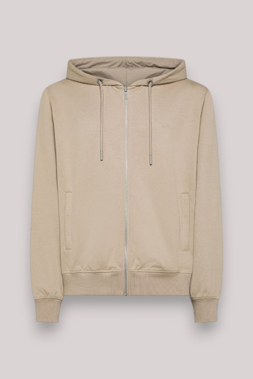 FELPA UOMO FULL ZIP STONE - Linassi