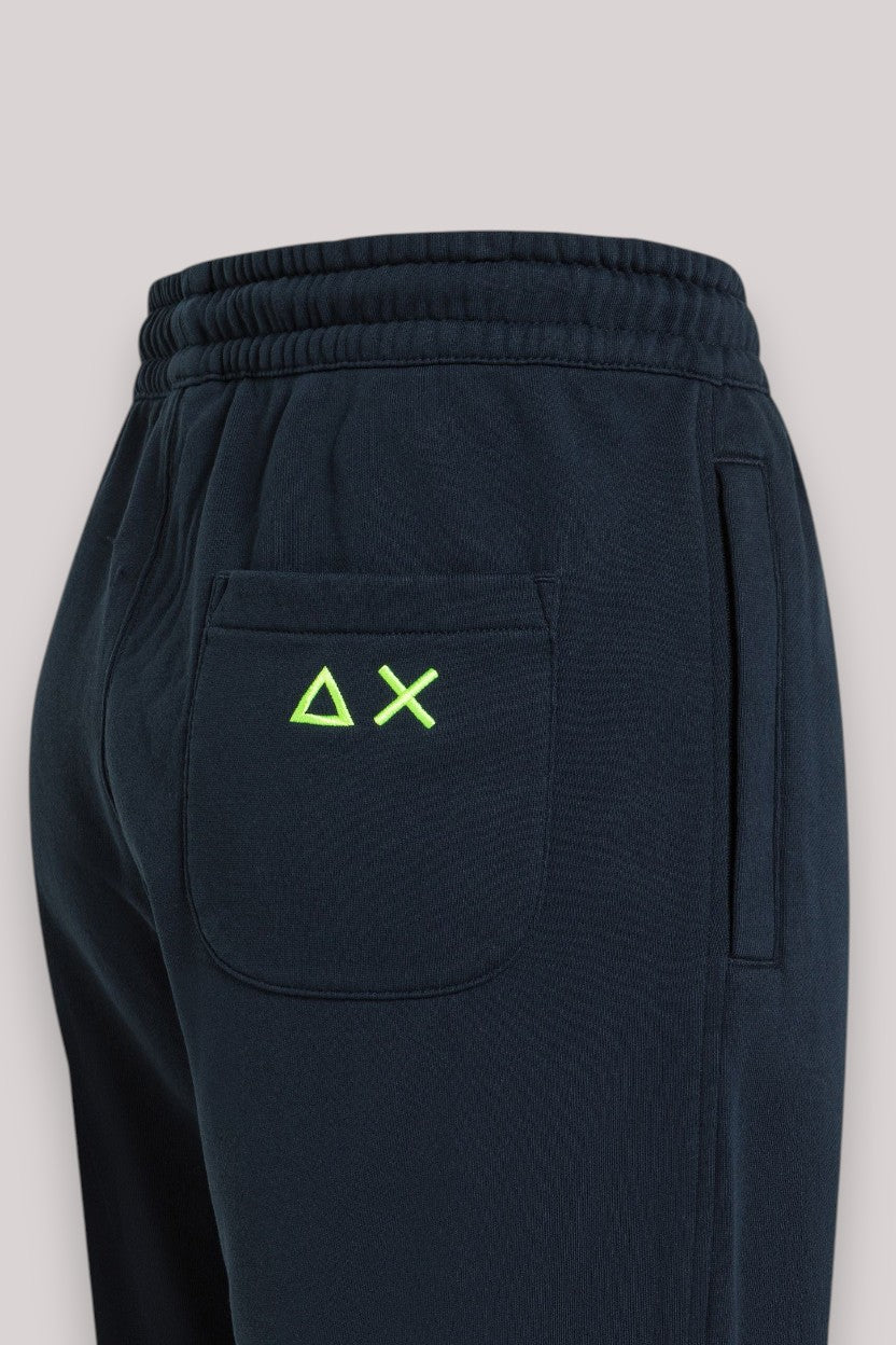 PANTALONE UOMO FLUO BASIC NAVY BLUE - Linassi