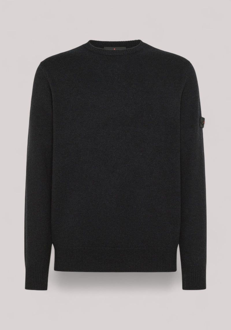 MAGLIA UOMO MISTO LANA YAK GEDIZ 02 BLU GRAFITE