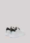 SCARPE DONNA GRACE LEATHER BIANCO/NERO - Linassi
