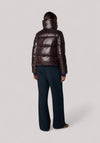 GIUBBINO DONNA ISLA BROWN BLACK
