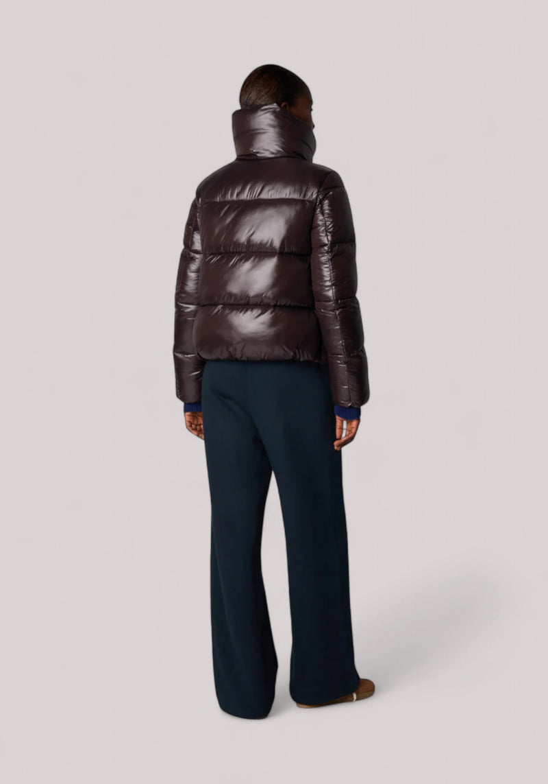 GIUBBINO DONNA ISLA BROWN BLACK