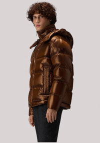 GIACCONE UOMO IN PIUMA COTTO - Linassi