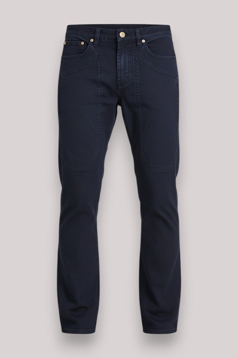 PANTALONE UOMO JOHN TOPPA SLIM FIT BLU SCURO - Linassi
