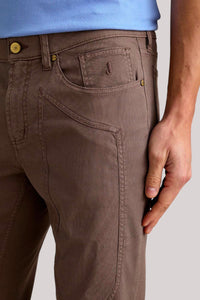 PANTALONE UOMO CON TOPPA MARRONE - Linassi