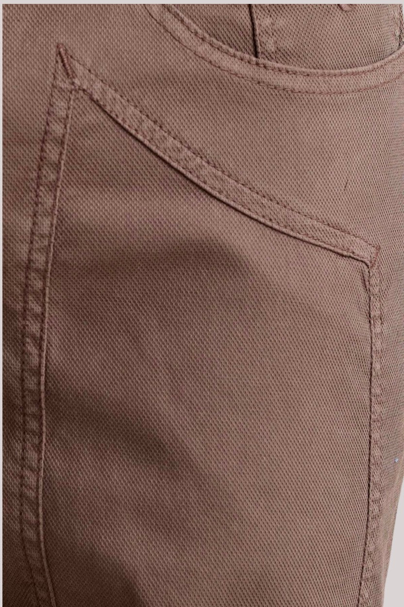 PANTALONE UOMO CON TOPPA MARRONE - Linassi