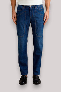 JEANS UOMO BLU MEDIO BASIC - JOHN DNDTFDENI047 D142 - Linassi