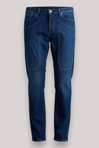 JEANS UOMO BLU MEDIO BASIC - JOHN DNDTFDENI047 D142 - Linassi
