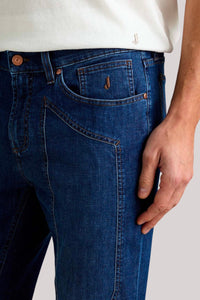 JEANS UOMO BLU MEDIO BASIC - JOHN DNDTFDENI047 D142 - Linassi