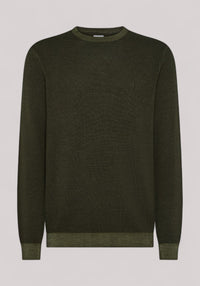 MAGLIA UOMO MILITARE SCURO - Linassi