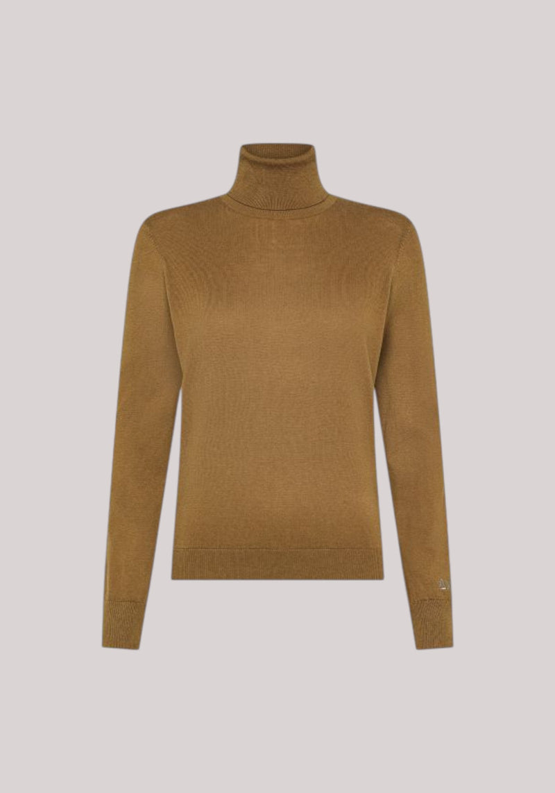 MAGLIA DONNA DOLCEVITA IN MISTO LANA DESERTO