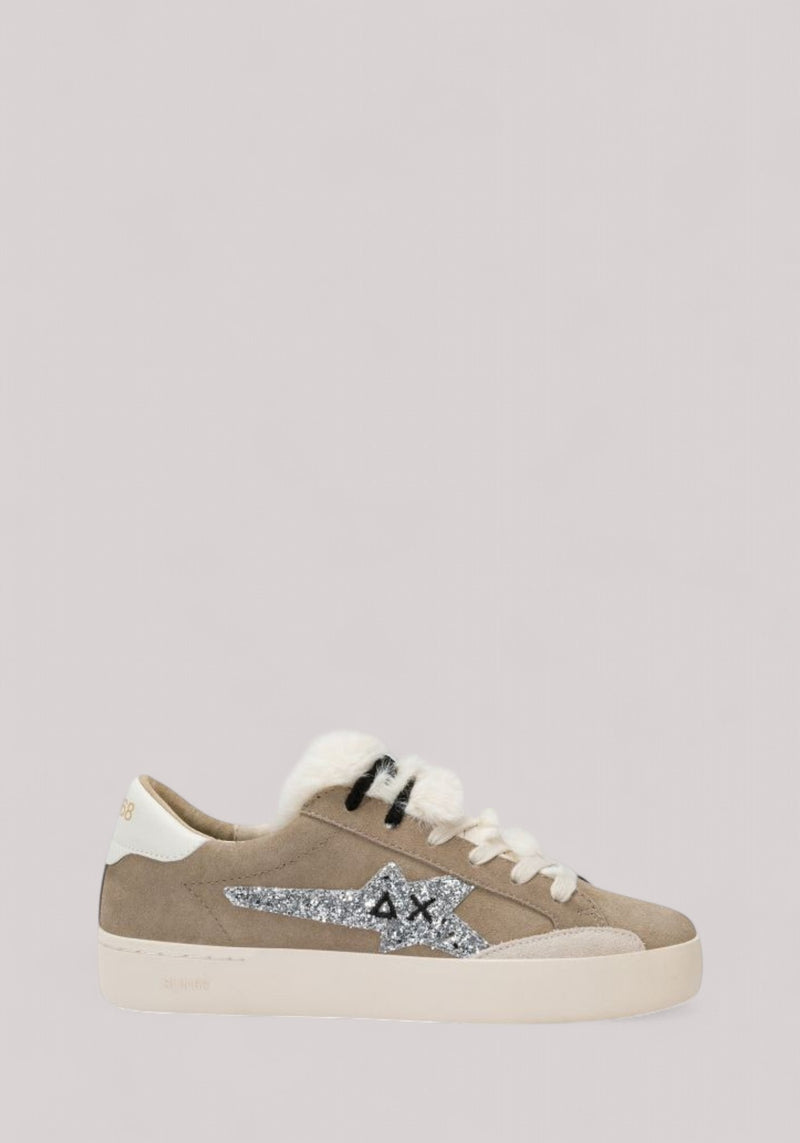 SCARPE DONNA KATY WINTER BEIGE SCURO