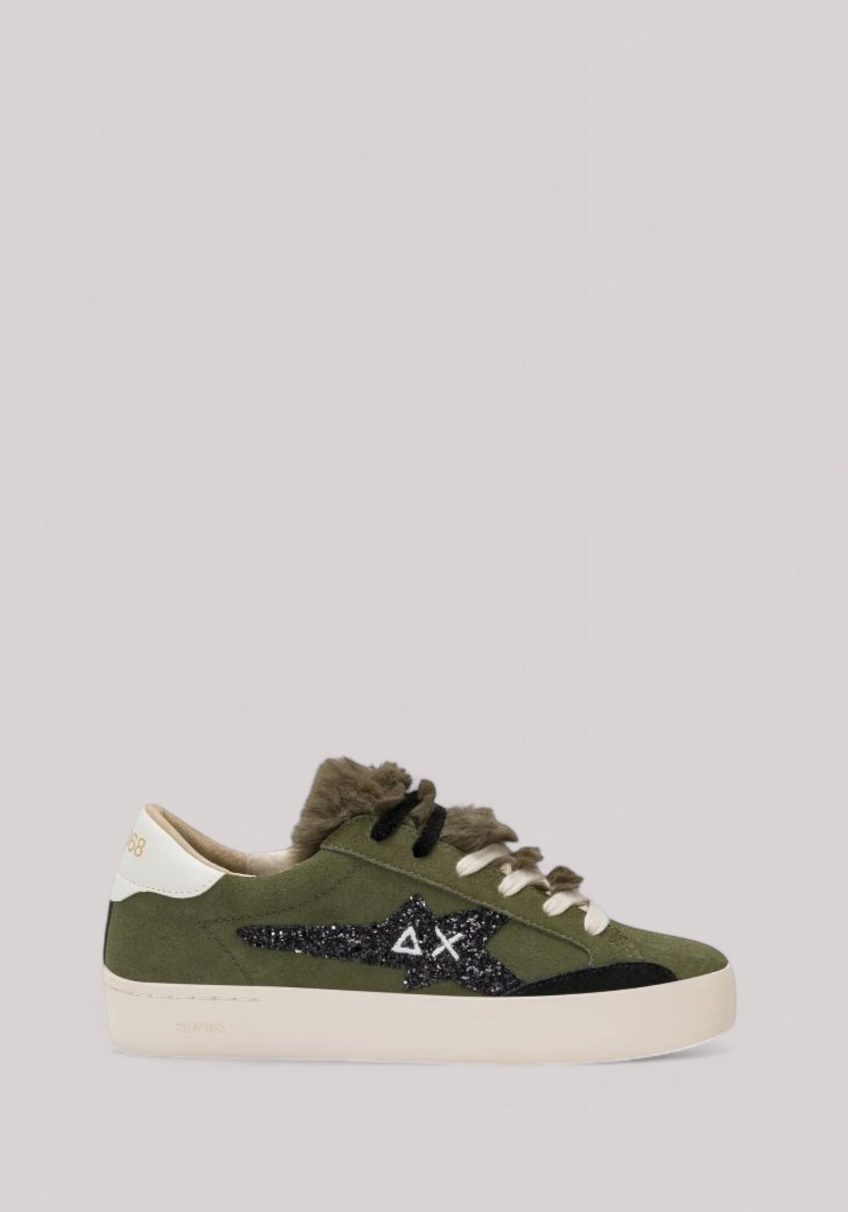 SCARPE DONNA KATY WINTER MILITARE SCURO - Linassi