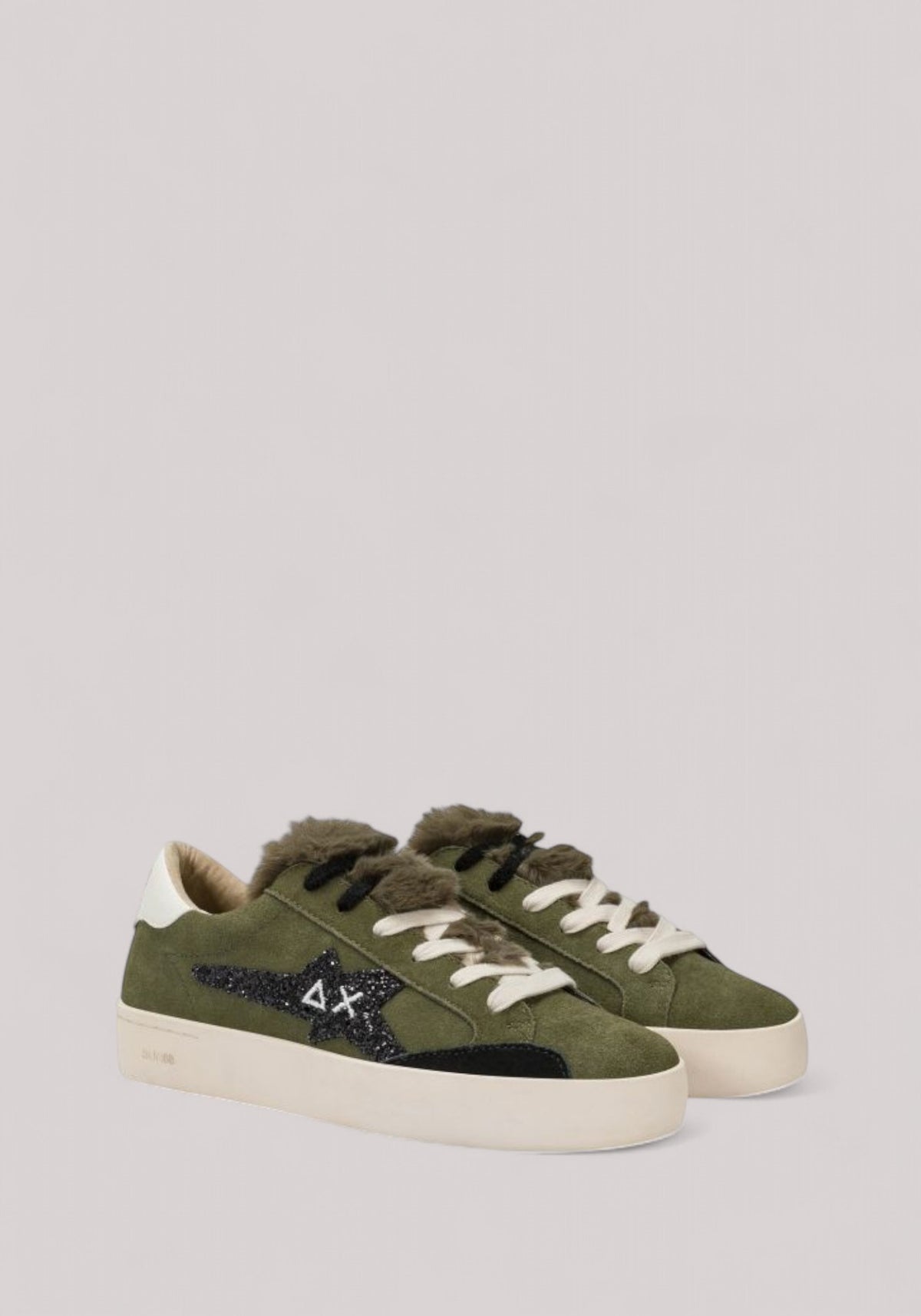 SCARPE DONNA KATY WINTER MILITARE SCURO - Linassi