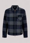 GIUBBINO UOMO HAILWOOD FLEECE OVERSHIRT NAVY