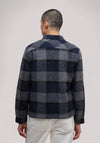 GIUBBINO UOMO HAILWOOD FLEECE OVERSHIRT NAVY