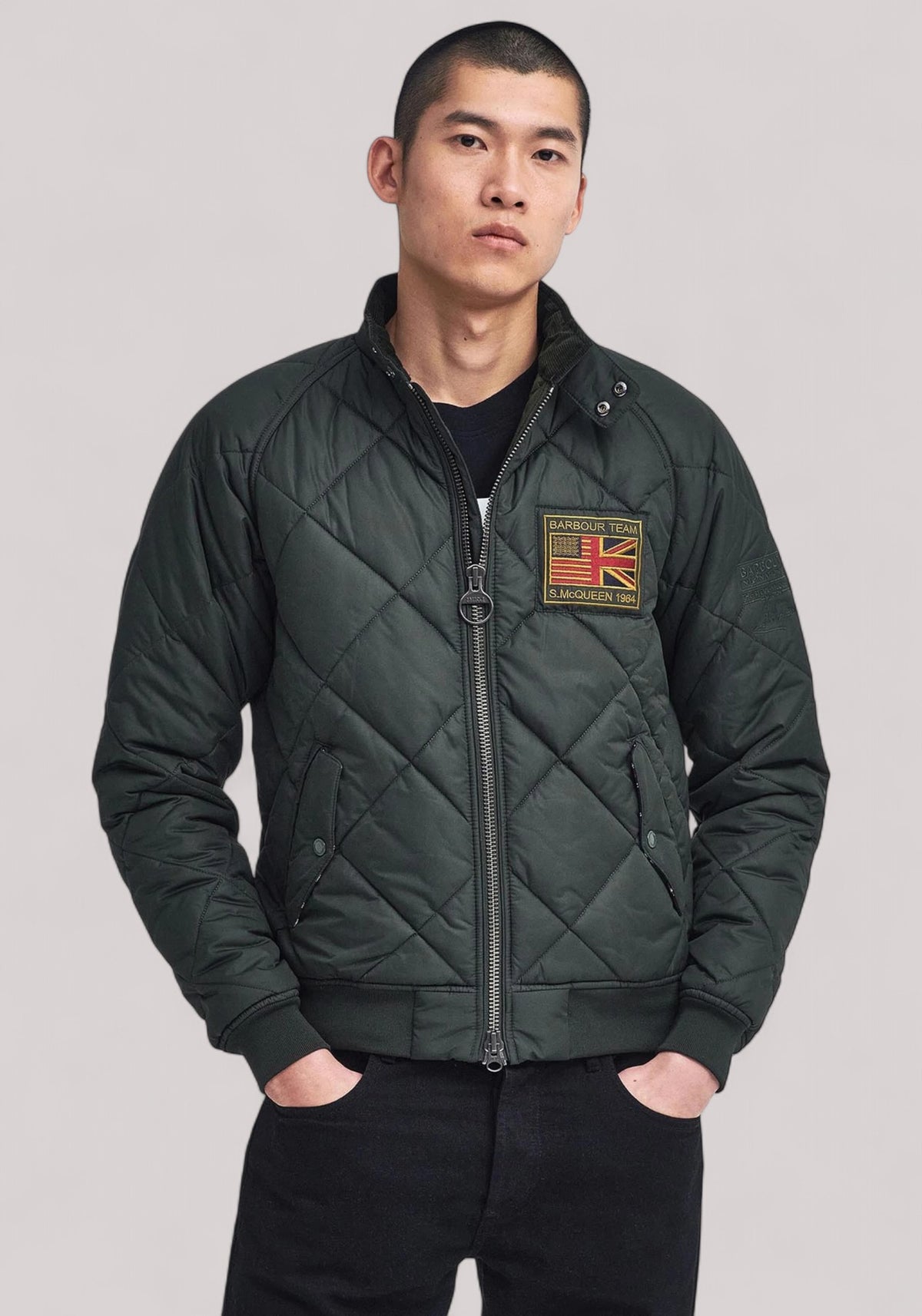 GIUBBINO UOMO QUILTED MERCHANT SAGE