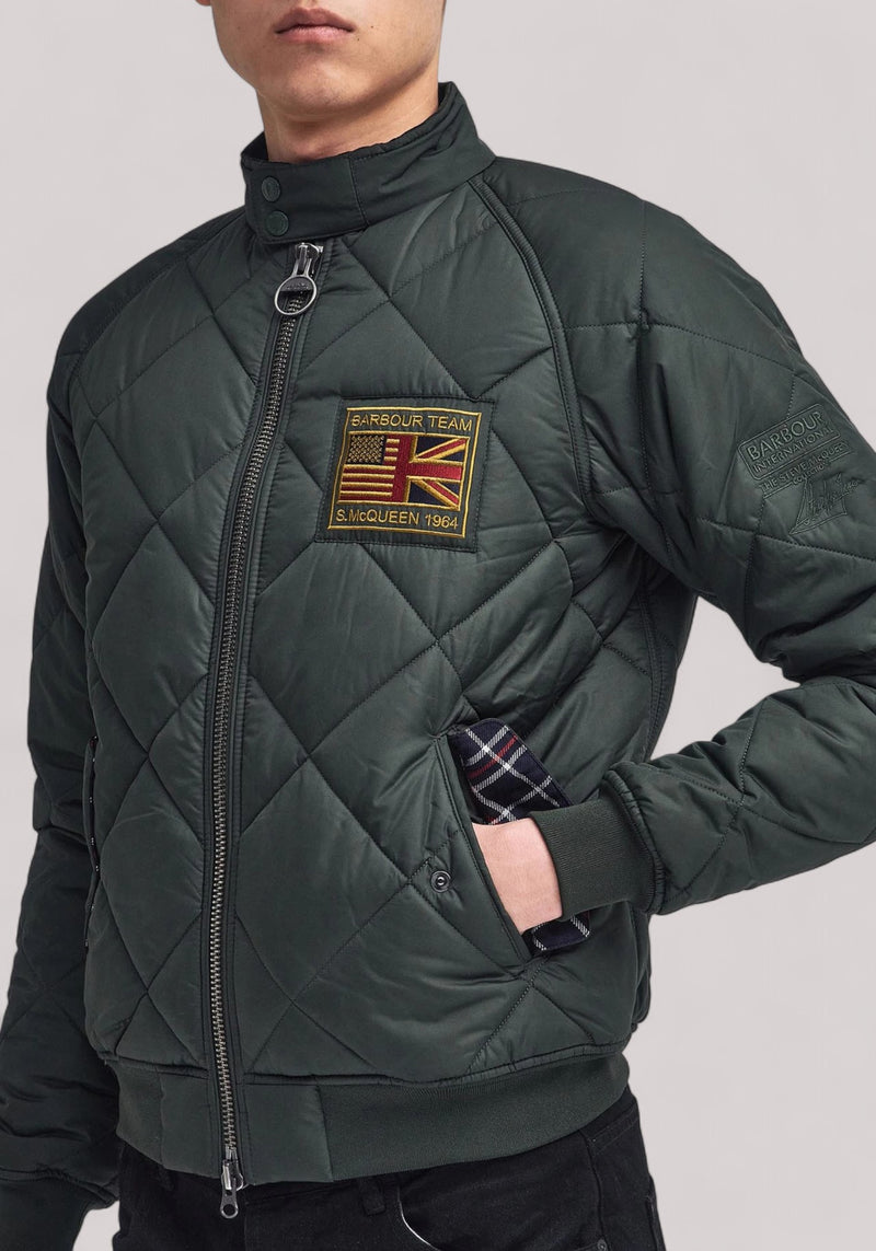 GIUBBINO UOMO QUILTED MERCHANT SAGE