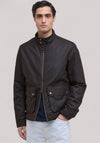 GIUBBINO UOMO LUTLAW HARRINGTON WAX JACKETRUSTIC