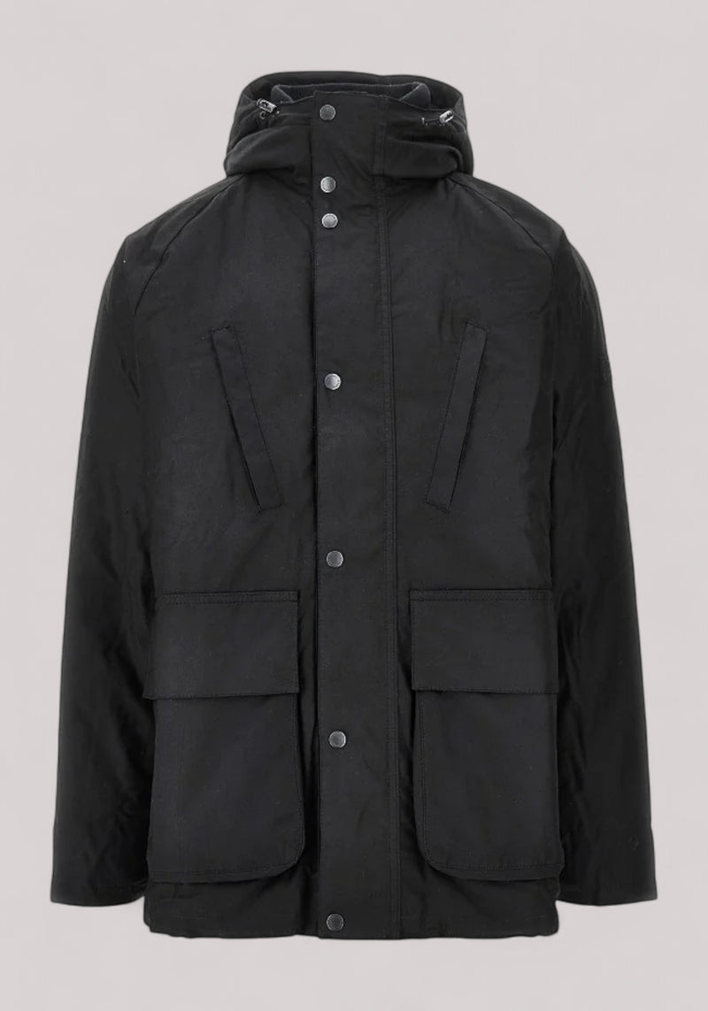 GIACCONE UOMO OAKDALE WAX JKTBLACK