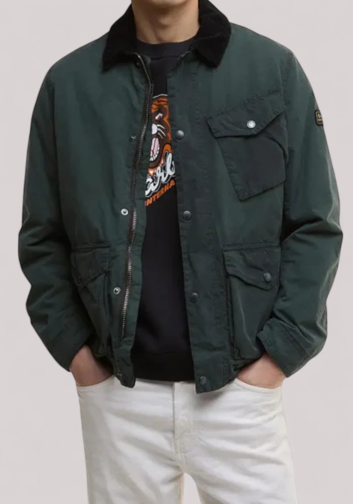 GIUBBINO UOMO DRIFTER WAX JKTSAGE