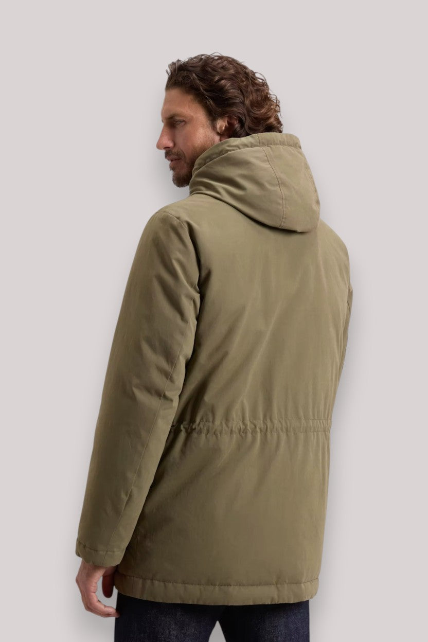 GIACCONE UOMO DUSTY OLIVE - MOUNTAIN CLOTH PARKA - Linassi