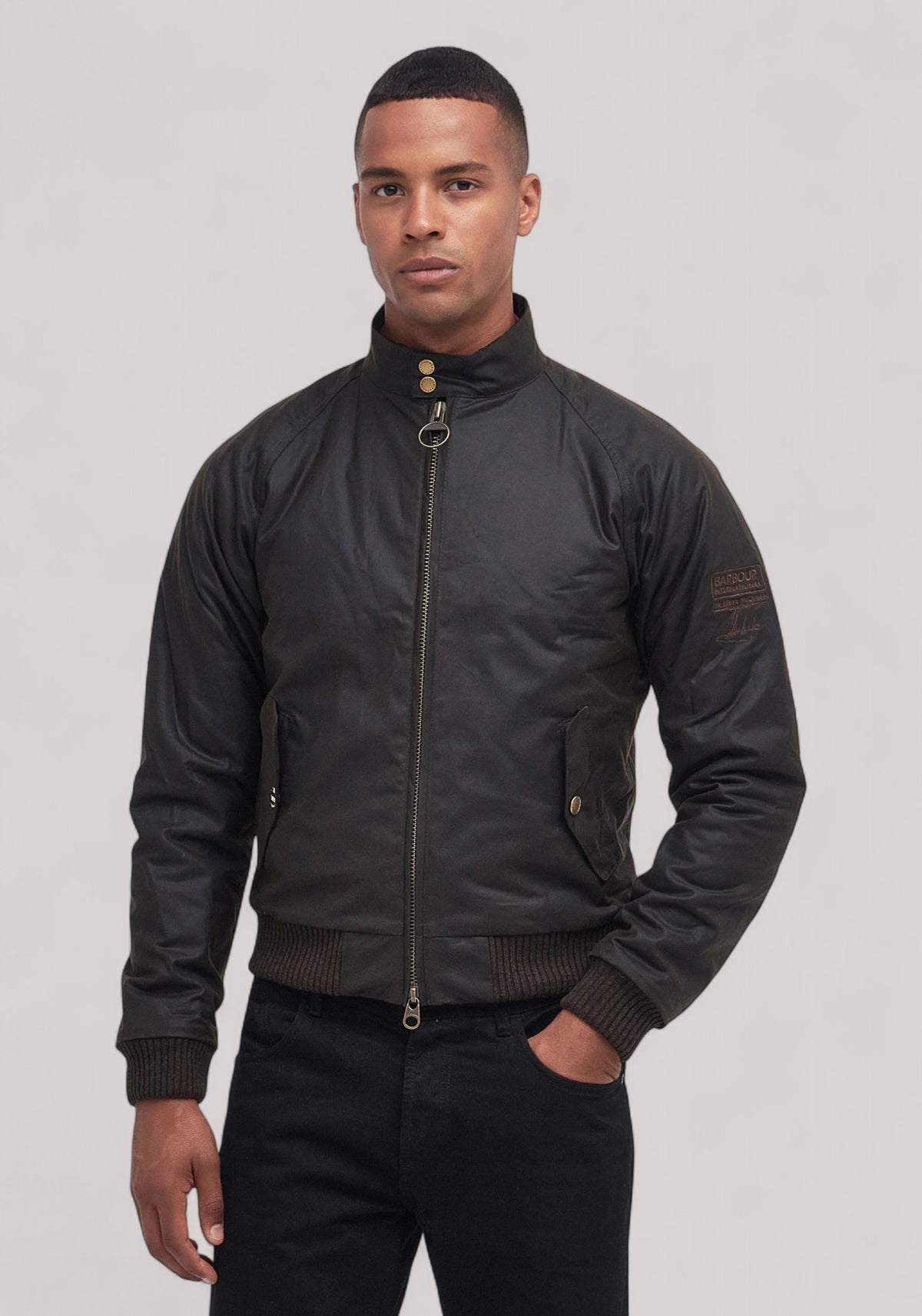 GIUBBINO UOMO MERCHANT WAXOLIVE